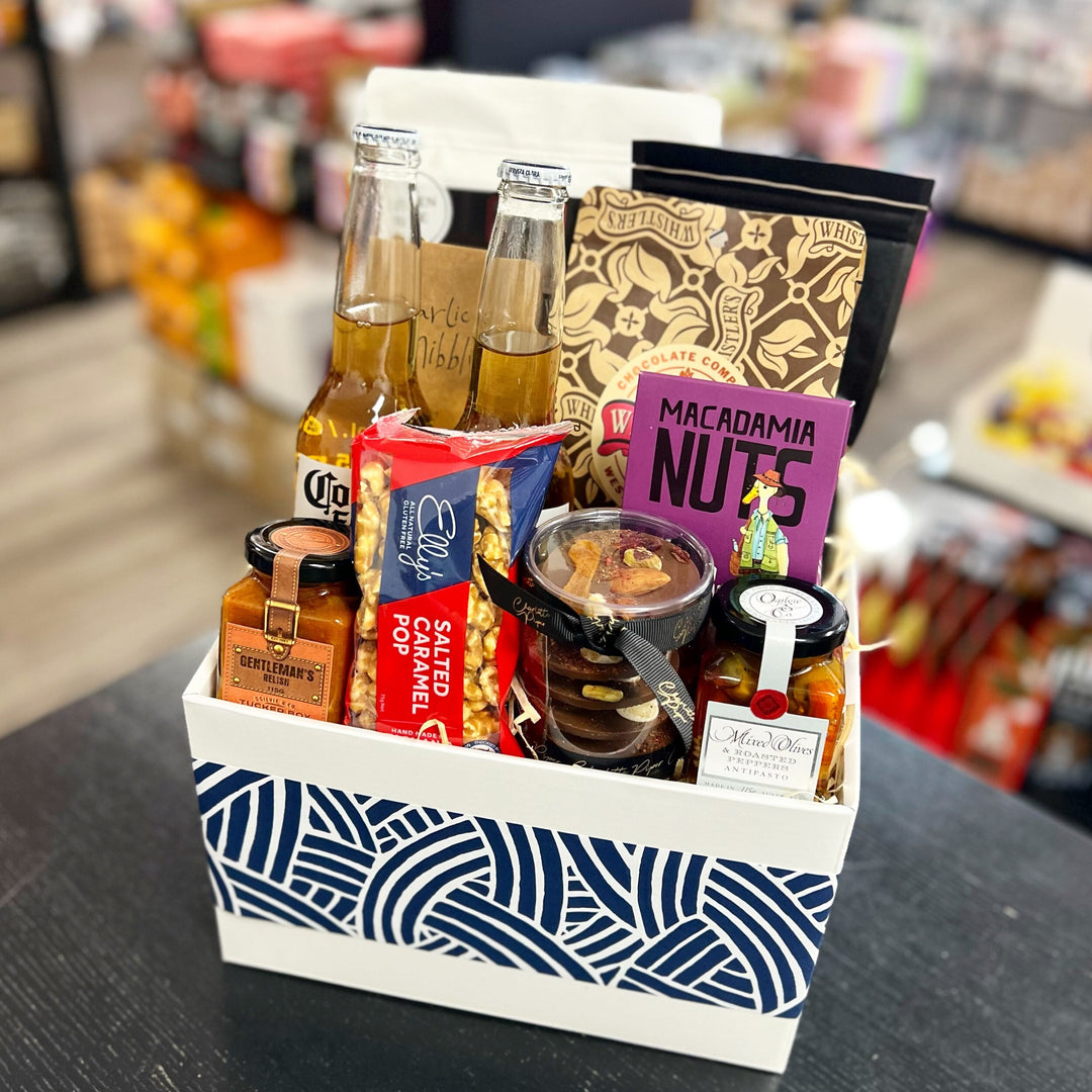 Beers & Treats Gourmet Hamper (Beer Options Available)