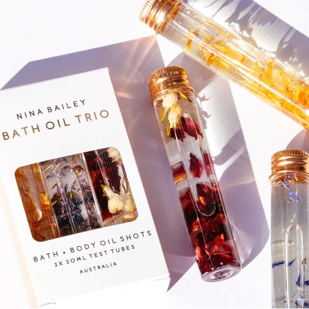 Nina Bailey Bath Oil Trio