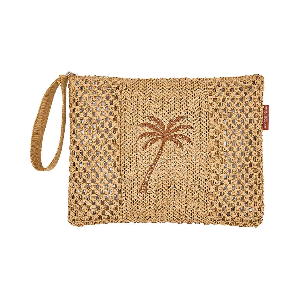 Annabel Trends Beach Pouch - Palm Tree