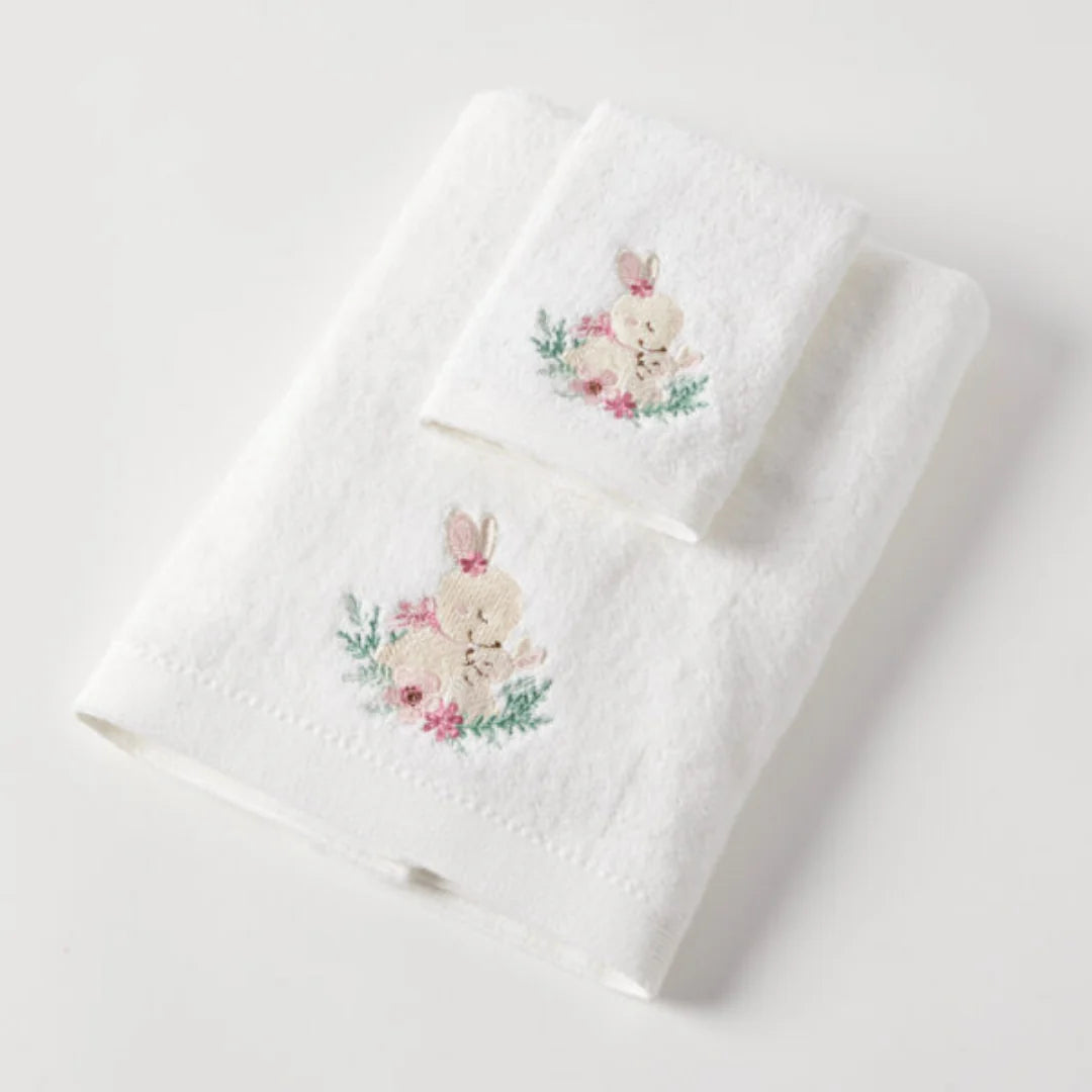 Jiggle & Giggle Bath Towel & Face Washer Set