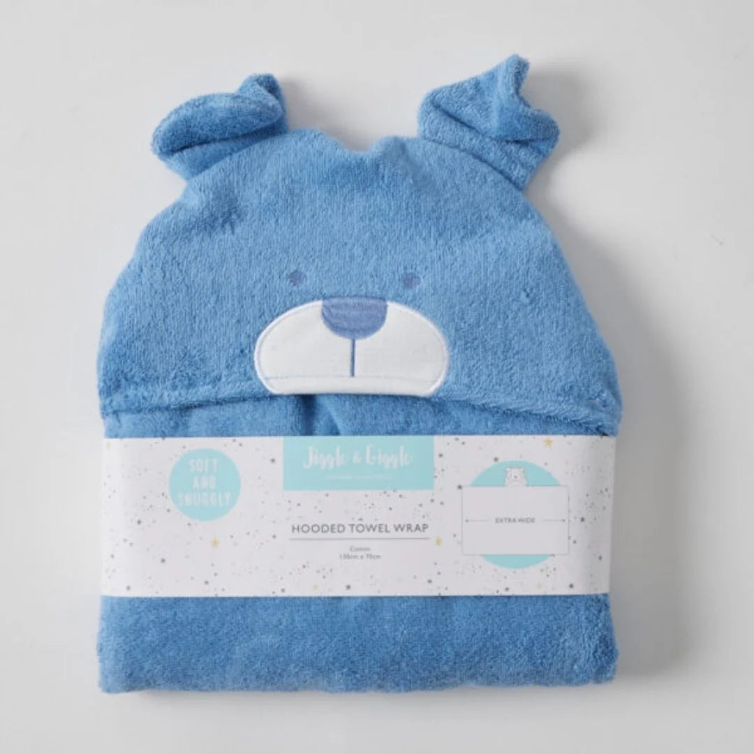 Jiggle & Giggle Hooded Towel Assorted