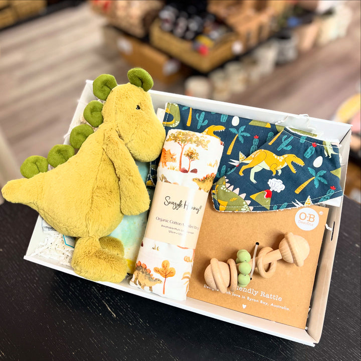 Dino Dude Large Baby Gift Box