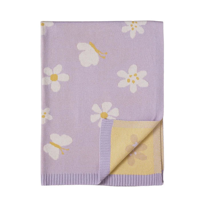 Living Textiles Pram Knitted Blankets Asst