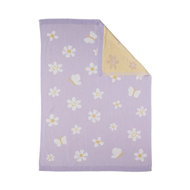 Living Textiles Pram Knitted Blankets Asst