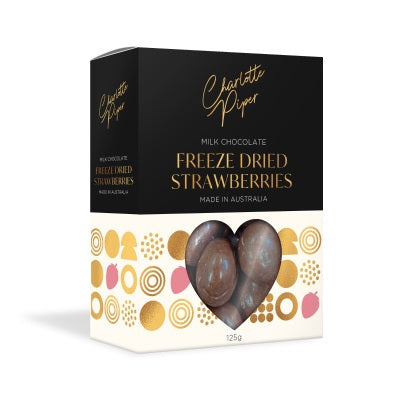 Charlotte Piper Choc Freeze Dried Strawberries