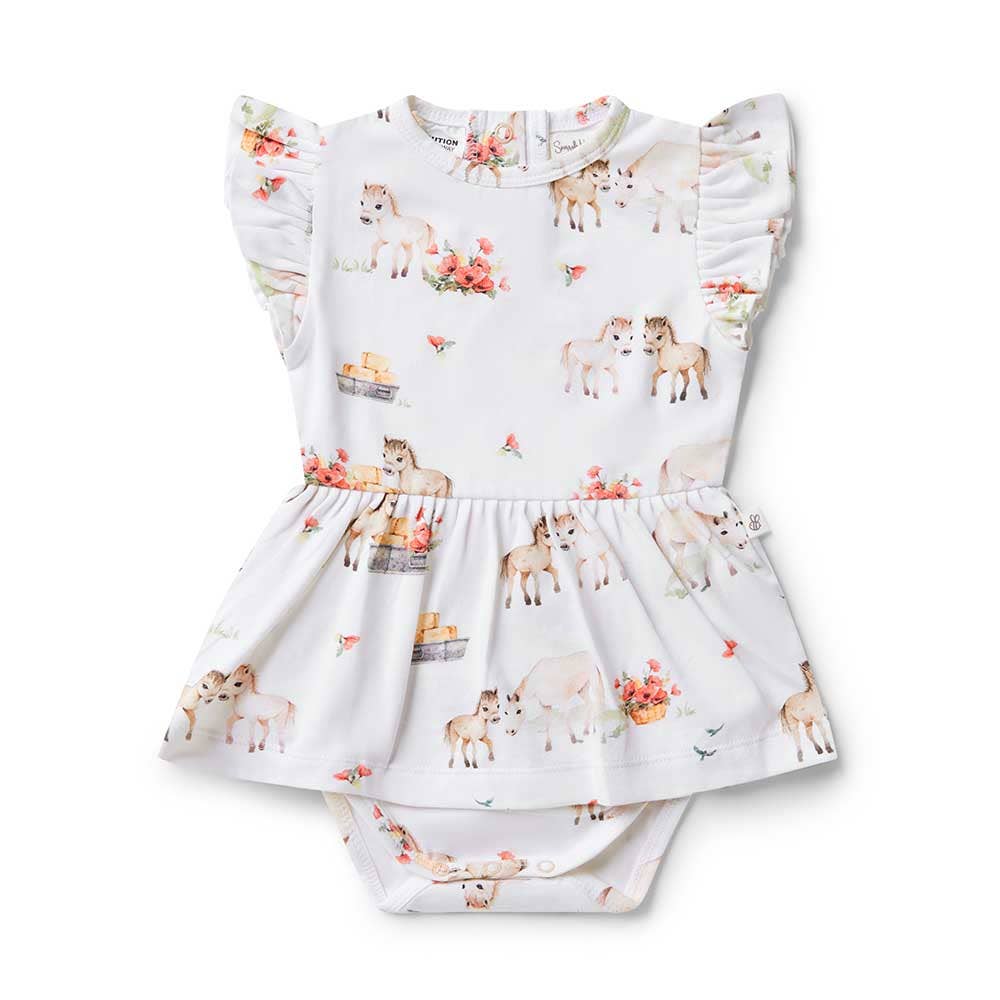 Snuggle Hunny Organic Short Sleeve Dresses