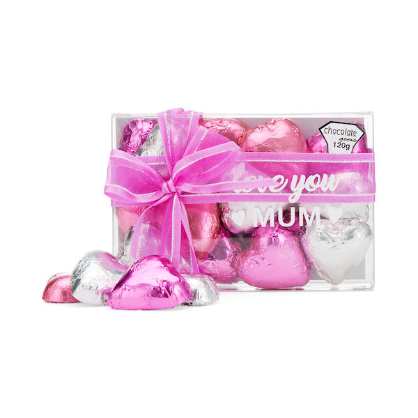 Chocolate Gems Coverture Milk Chocolate Hearts
