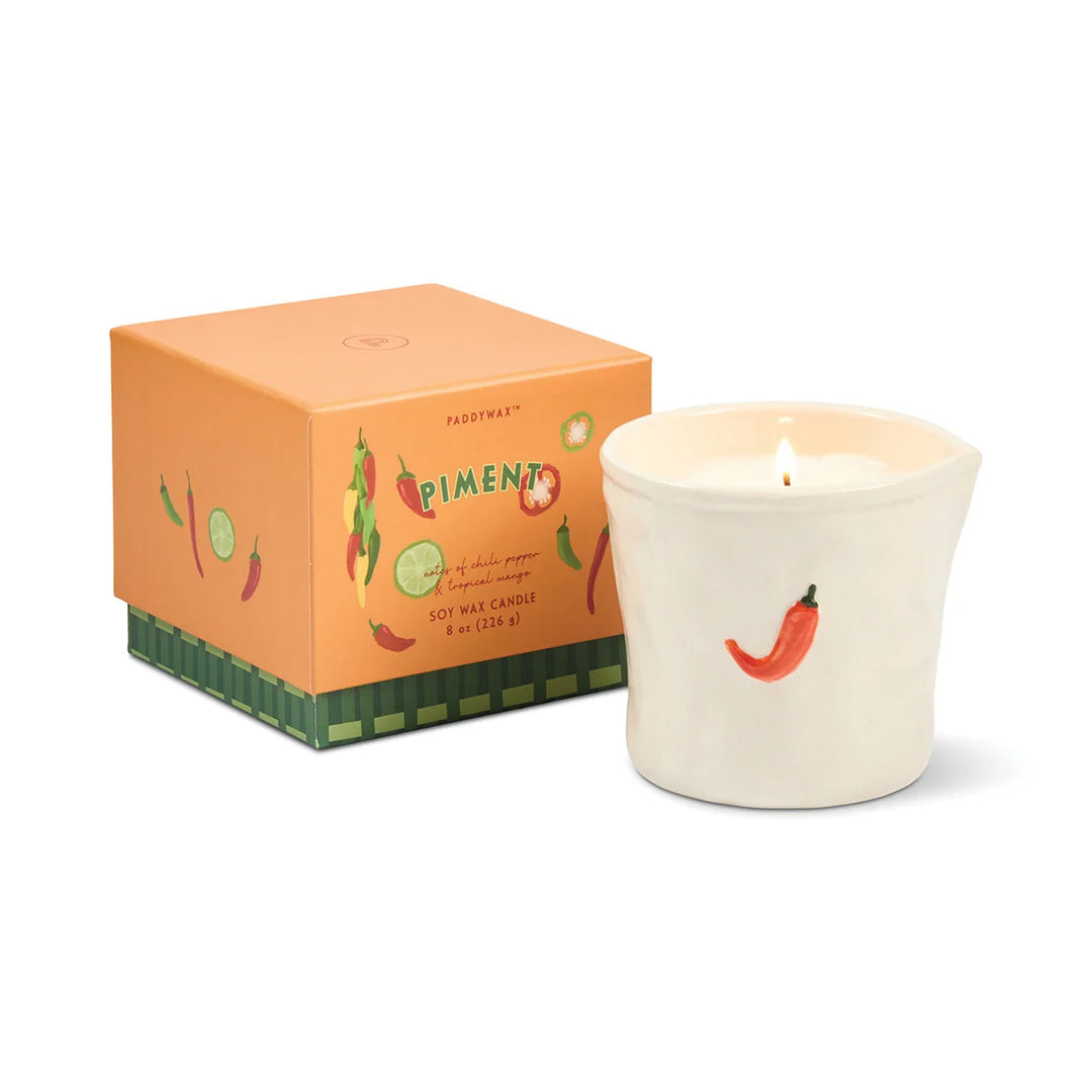 Paddywax Bistro Ceramic Candles Assorted