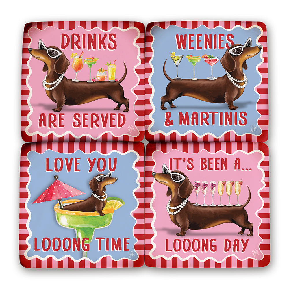 Resin Coaster Sets (Assorted)