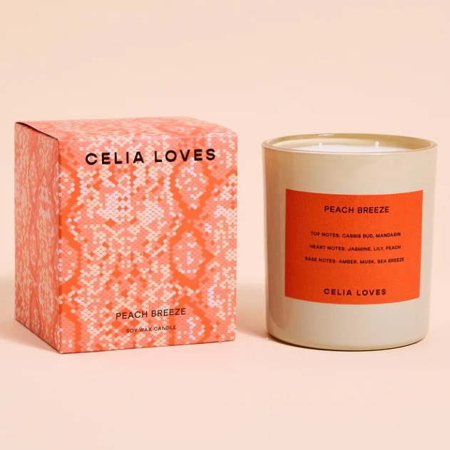 Celia Loves Soy Candles 395gms