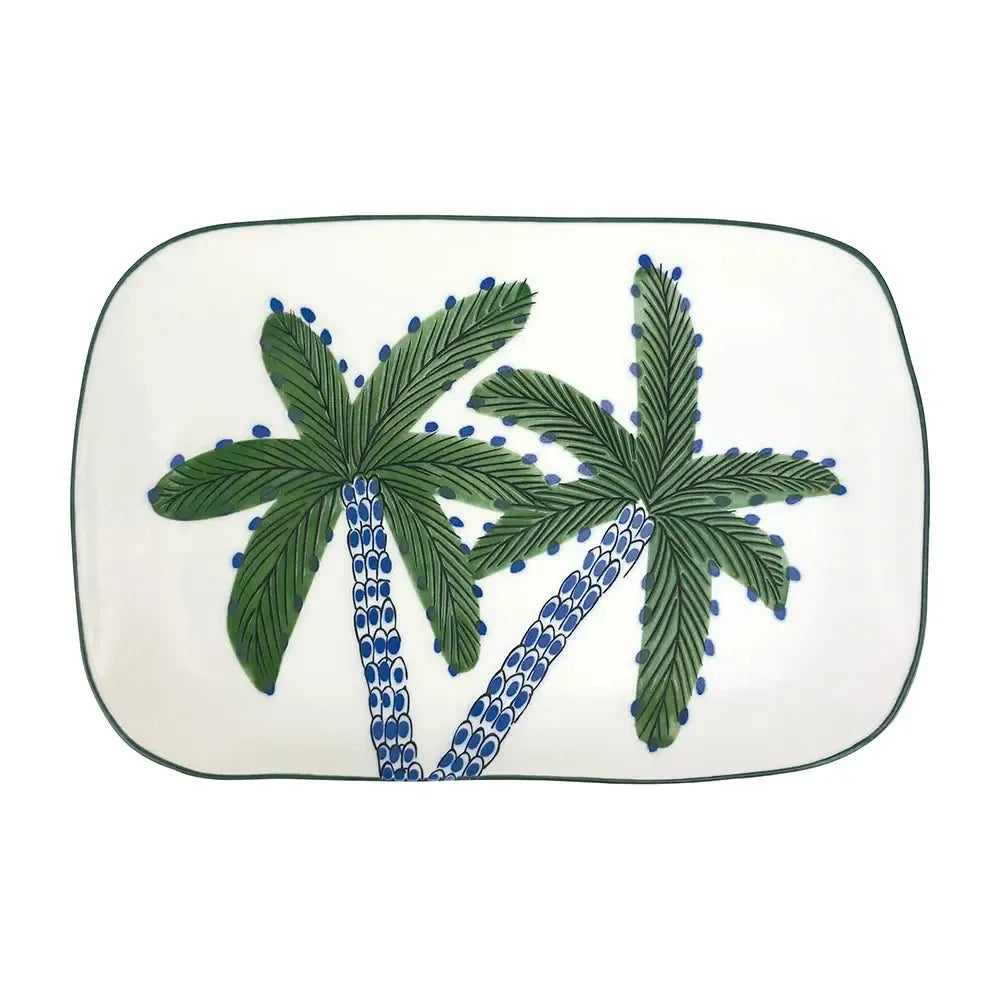 Annabel Trends Coconut Bay Rectangle Plate