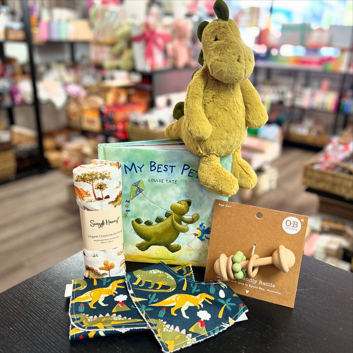 Dino Dude Large Baby Gift Box