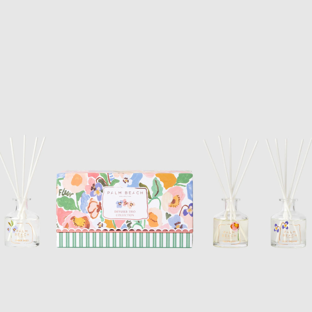 Palm Beach Fleur Jardin Diffuser Trio