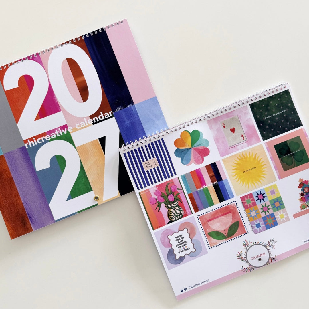 PRE-ORDER Rhicreative 2027 Calendar