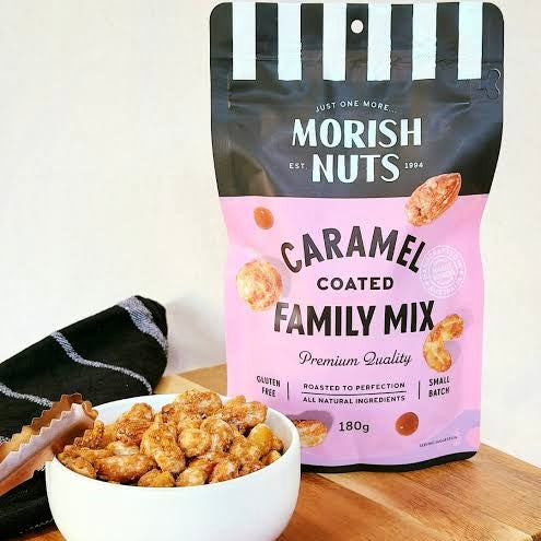 Morish Family Mix Caramel Coated 80g