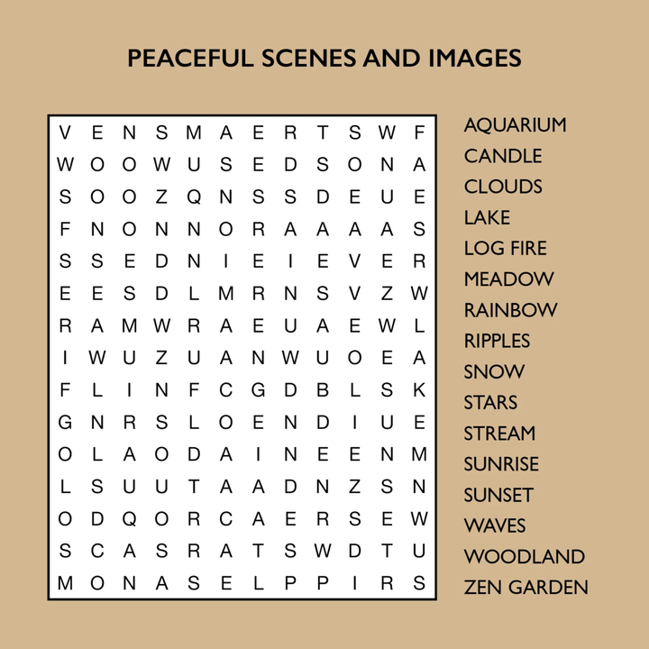 Train Your Brain - Puzzle a Day! - Word Search
