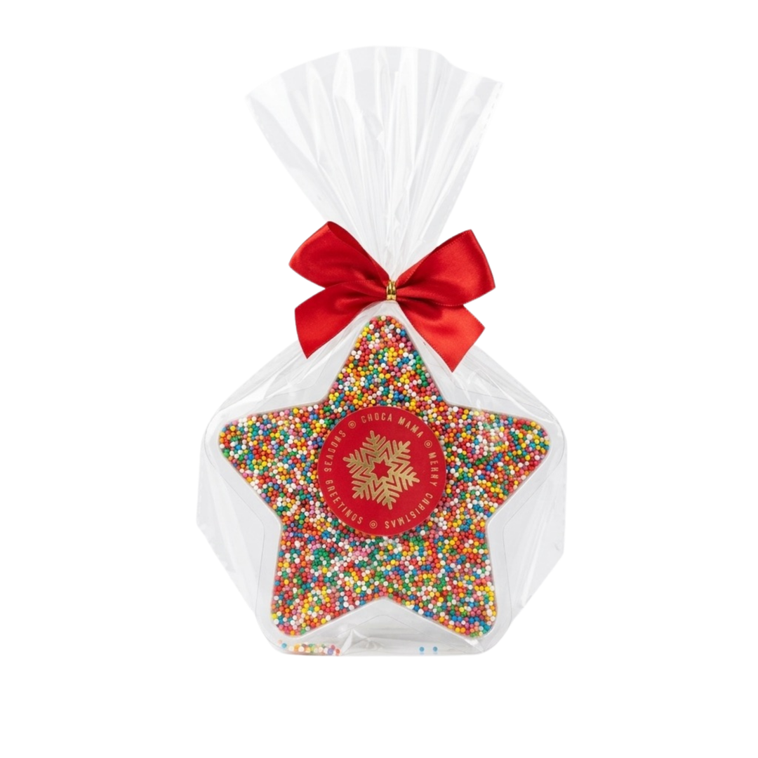 Chocamama Christmas Freckled Star/Tree Chocolates