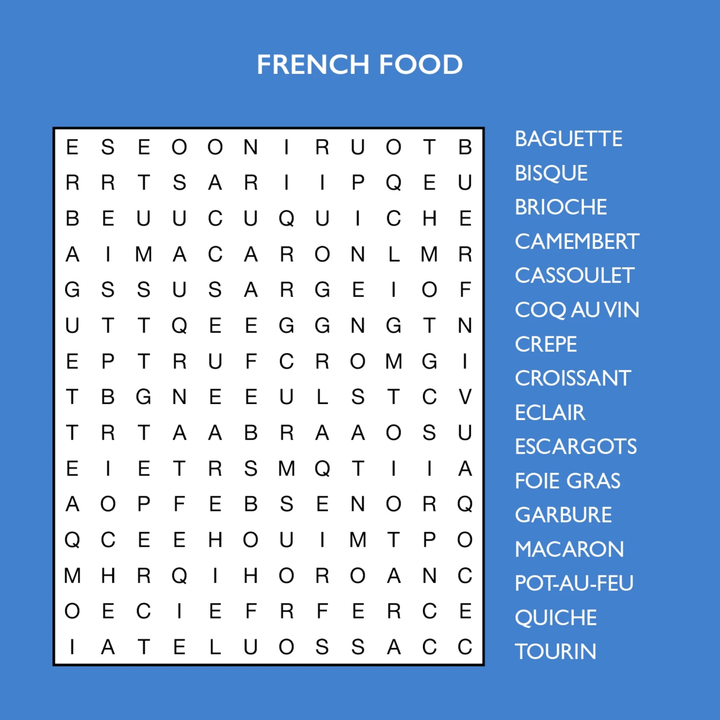 Train Your Brain - Puzzle a Day! - Word Search