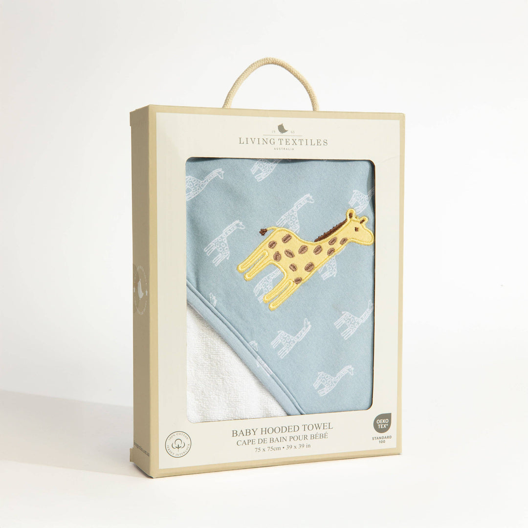 Living Textiles Organic Hooded Towels Assorted