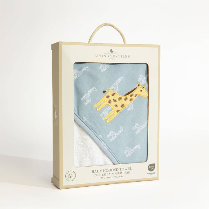 Living Textiles Organic Hooded Towels Assorted