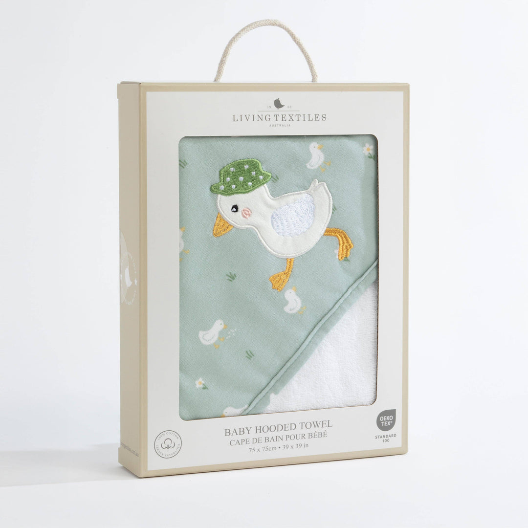 Living Textiles Organic Hooded Towels Assorted