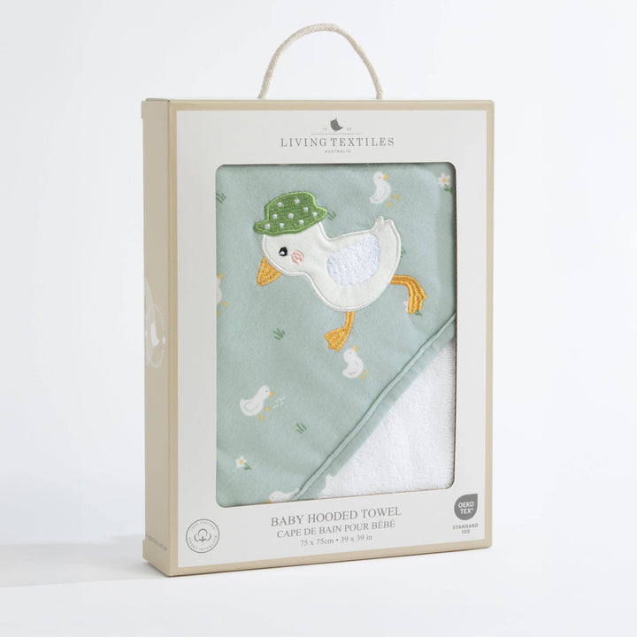 Living Textiles Organic Hooded Towels Assorted
