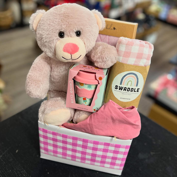 Pretty in Pink Baby Girl Gift Hamper