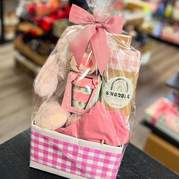 Pretty in Pink Baby Girl Gift Hamper