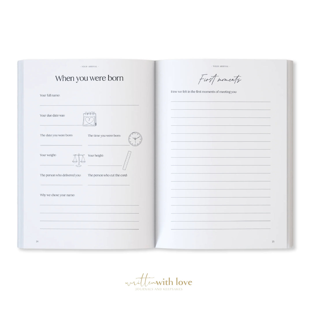 Written with Love Pregnancy/Baby Memory Book