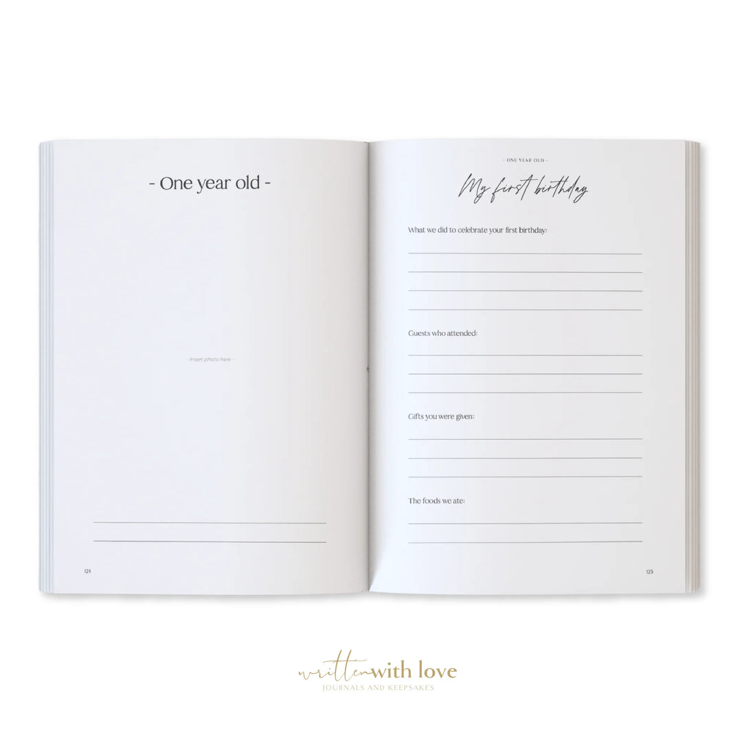 Written with Love Pregnancy/Baby Memory Book