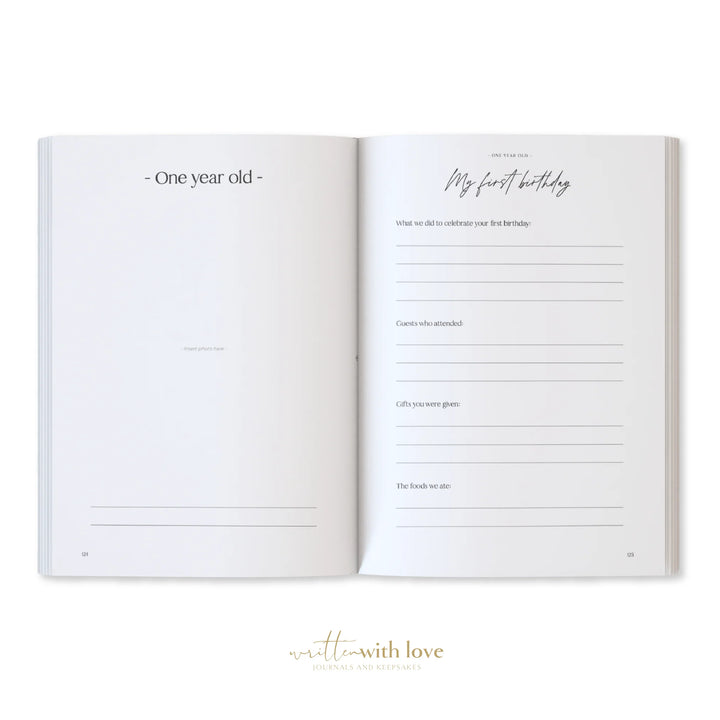 Written with Love Pregnancy/Baby Memory Book