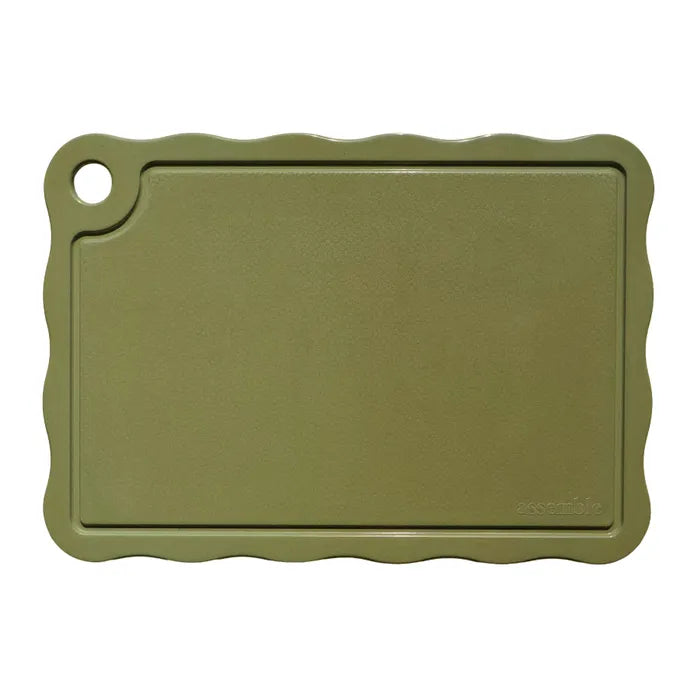 Husk Plastic-Free Cutting Board 28x40cm Olive
