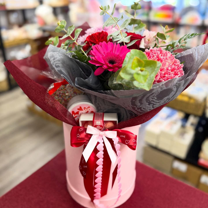 Hearts in Bloom - Valentine's Day Barrel