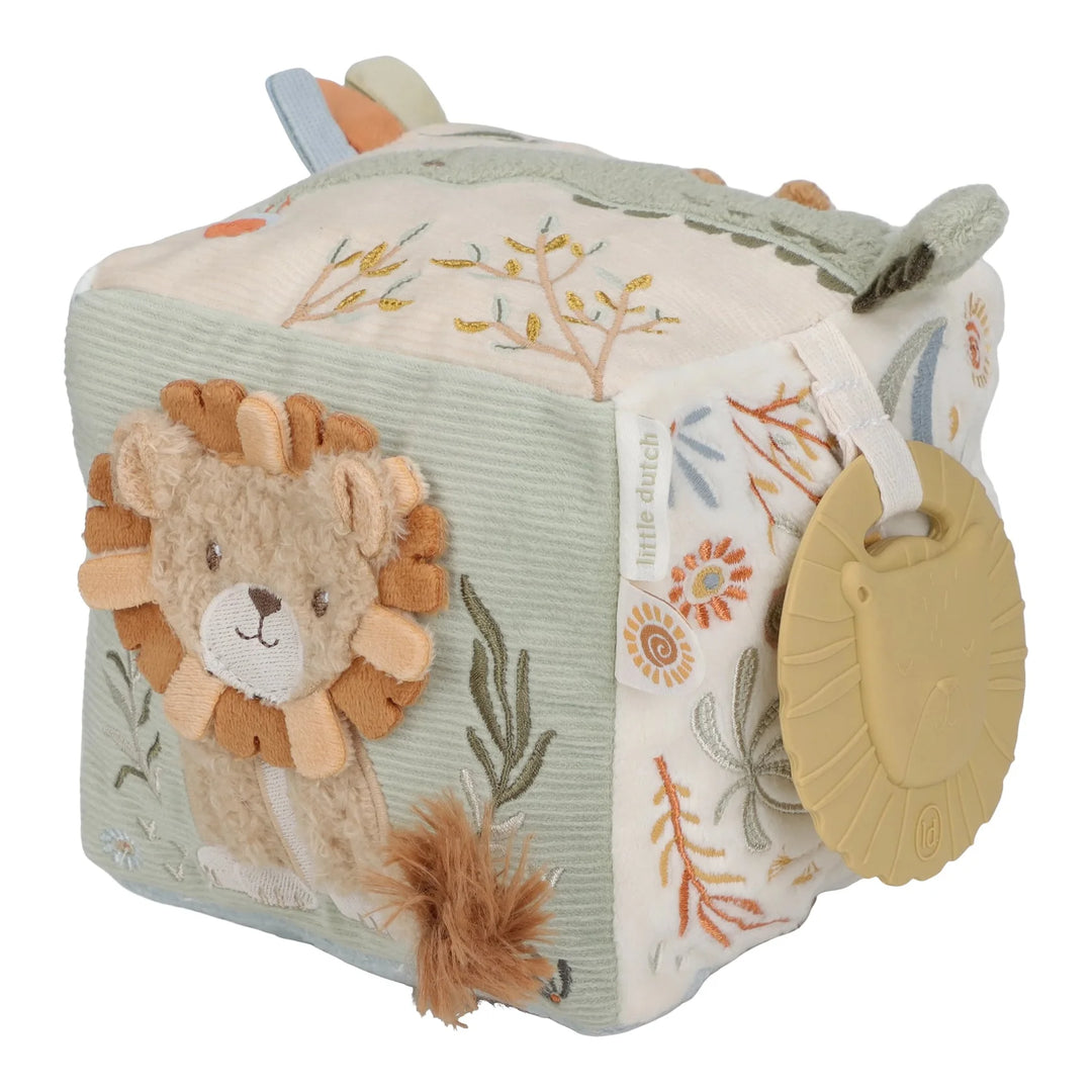 Safari Friends Soft Activity Cube