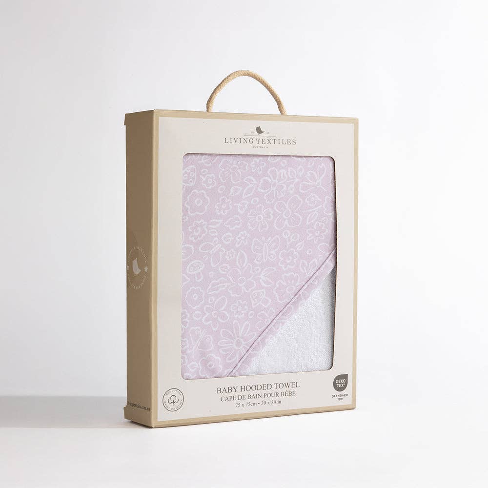 Living Textiles Organic Hooded Towels Assorted