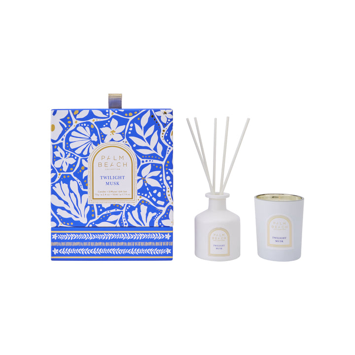 Palm Beach Candle + Diffuser Gift Set