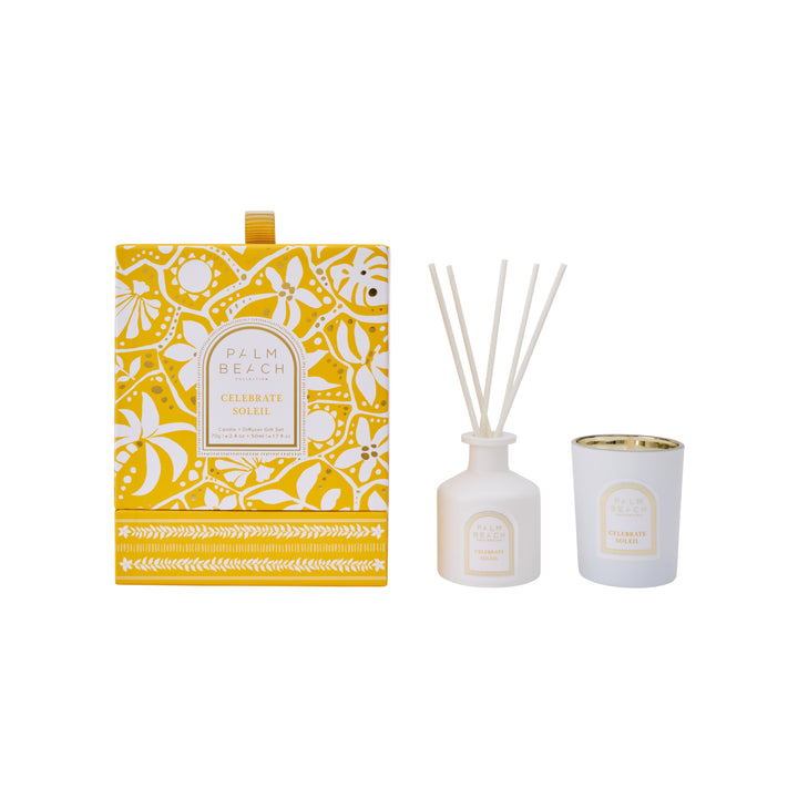 Palm Beach Candle + Diffuser Gift Set