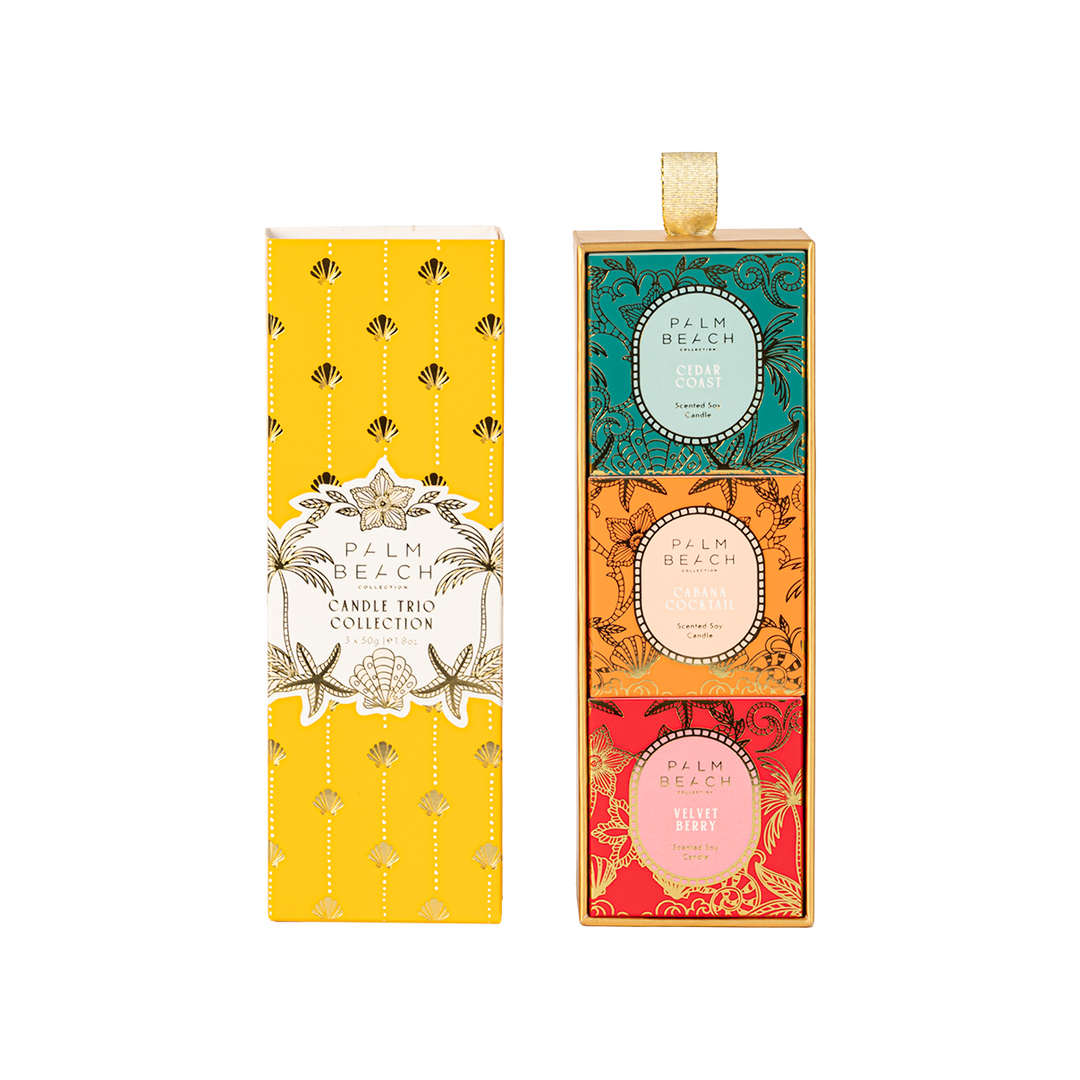 Palm Beach Candle Trio Collection 50g