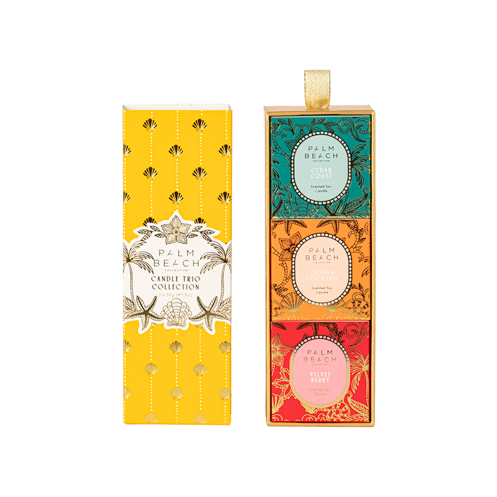 Palm Beach Candle Trio Collection 50g