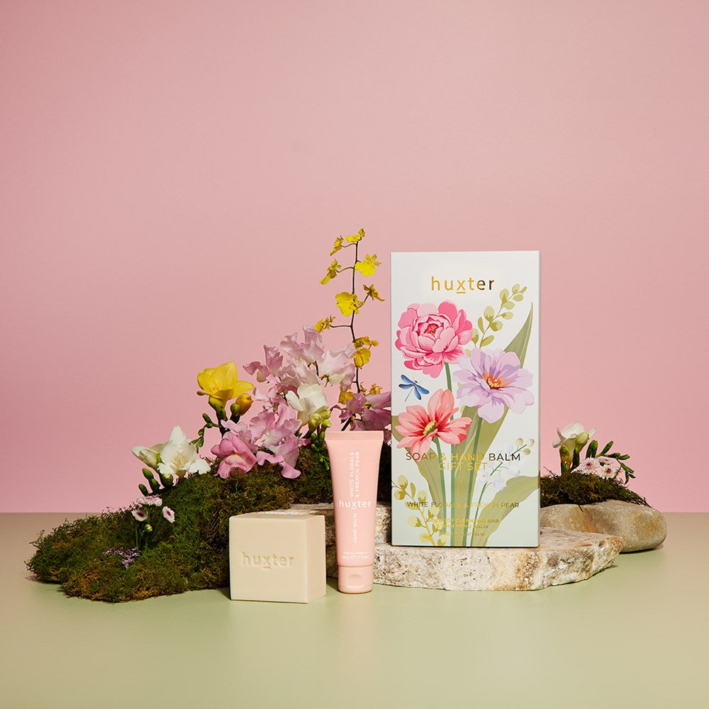 Huxter Petal Garden Hand Balm & Soap Gift Box