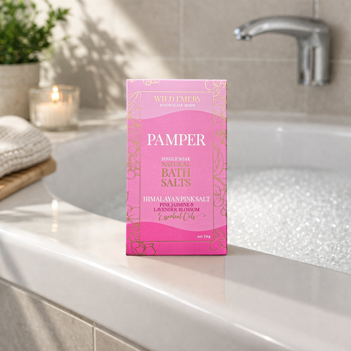 Wild Emery Natural Bath Salts Boxed (Assorted)