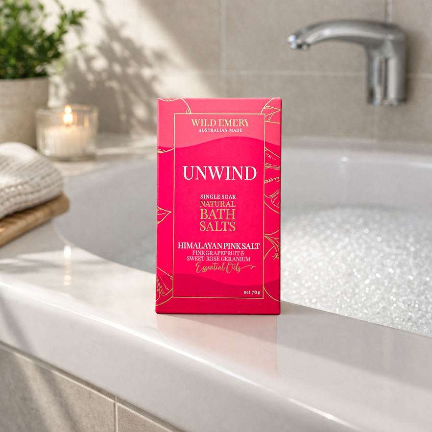 Wild Emery Natural Bath Salts Boxed (Assorted)