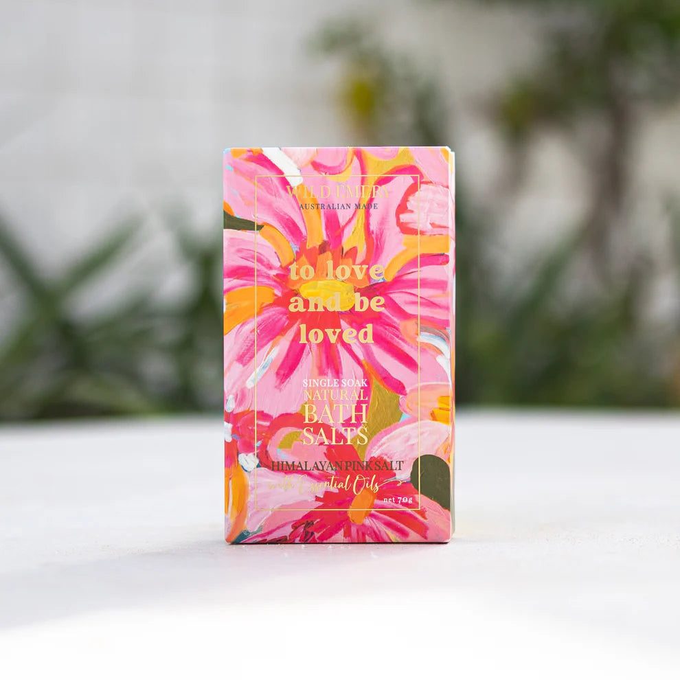 Wild Emery Natural Bath Salts Boxed (Assorted)