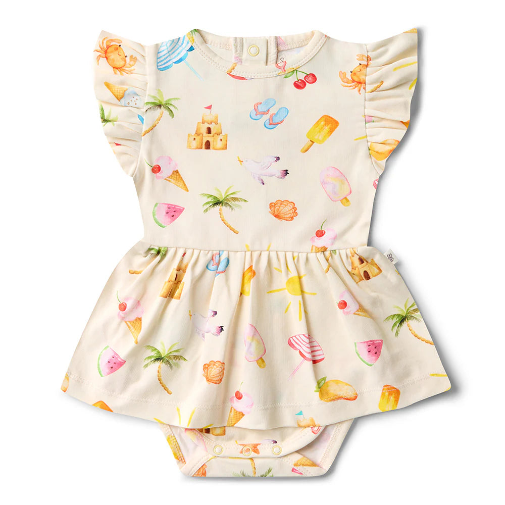 Snuggle Hunny Organic Short Sleeve Dresses