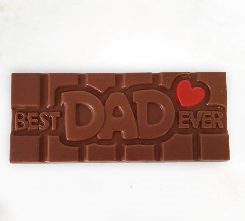 Charlotte Piper Best Dad Ever Milk Chocolate Bar 40g