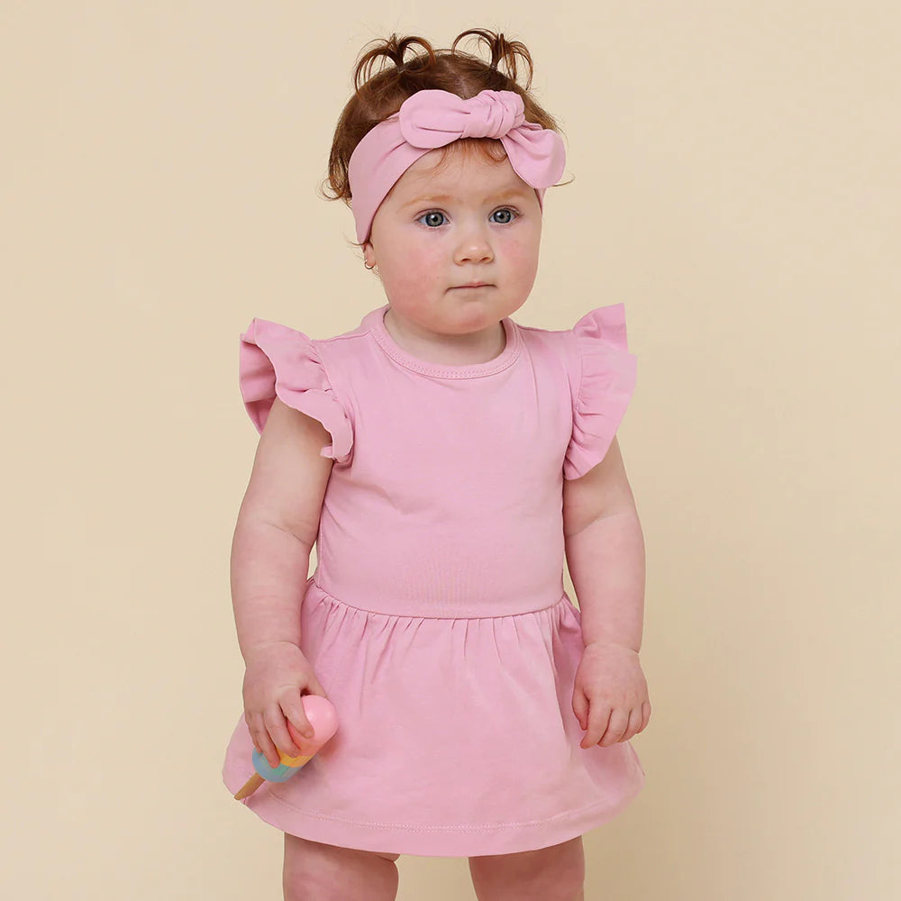 Snuggle Hunny Organic Short Sleeve Dresses