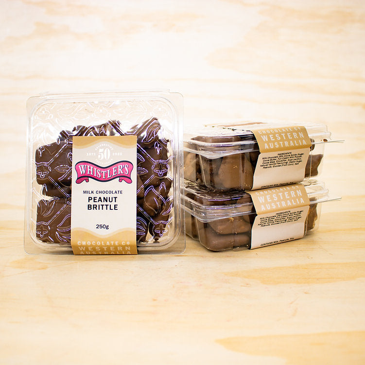 Whistlers Milk Chocolate Tubs 200g/250g