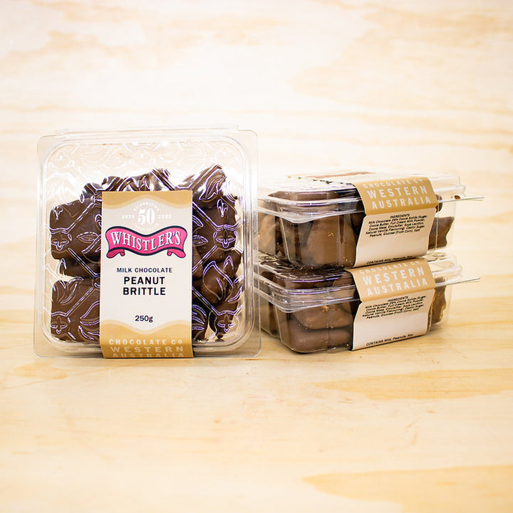 Whistlers Milk Chocolate Tubs 200g/250g