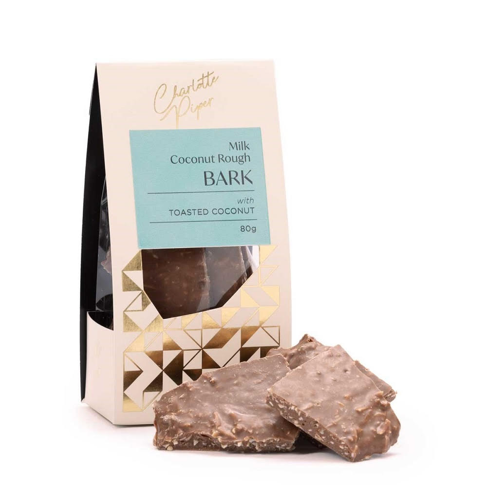 Charlotte Piper Belgian Chocolate Bark 80g