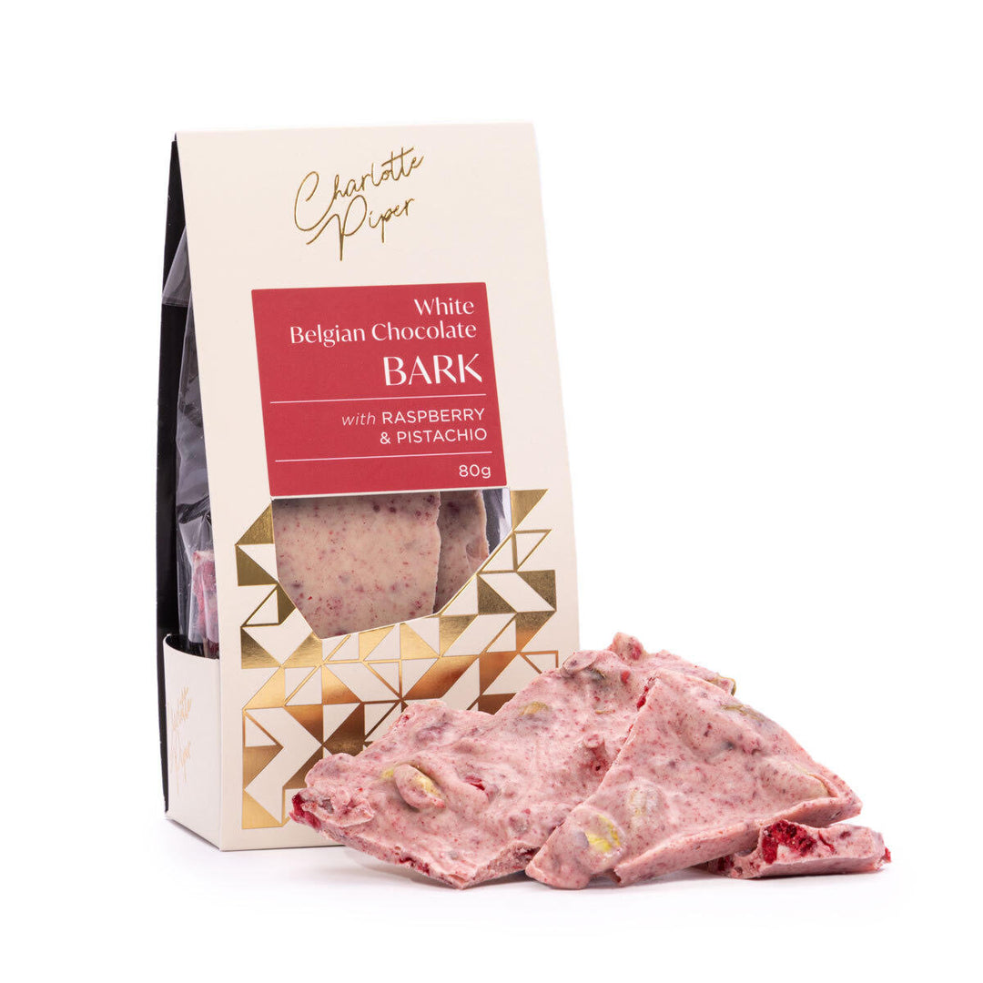 Charlotte Piper Belgian Chocolate Bark 80g